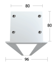 XTI 3 0 recessed front view