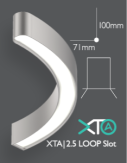 XTA 2.5 LOOP SLOT TILE