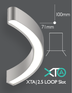 XTA 2.5 LOOP SLOT TILE