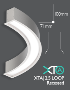 XTA 2 5 loop Recessed TILE 1